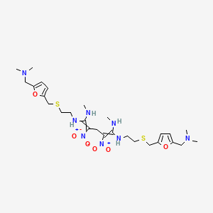 2,2'-Methylene Bis[Ranitidine] structure, CAS 207592-21-0