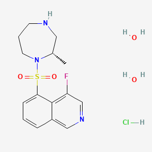 Ripasudil hydrochloride dihydrate structure, CAS 887375-67-9