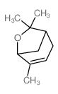 4,7,7-trimethyl-6-oxabicyclo[3.2.1]oct-3-ene structure, CAS 2437-97-0