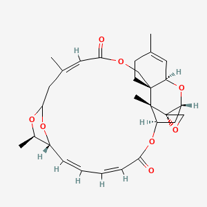 roridin H structure, CAS 29953-50-2