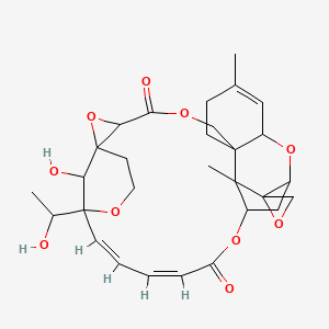 satratoxin G structure, CAS 53126-63-9