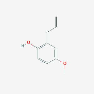 2-ALLYL-4-METHOXYPHENOL structure, CAS 584-82-7