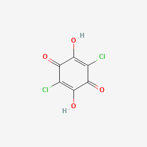 CHLORANILIC ACID structure, CAS 87-88-7