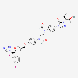 Posaconazole Impurity 43 structure, CAS 357189-95-8