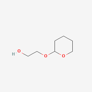 2-(TETRAHYDRO-2H-PYRAN-2-YLOXY)ETHANOL structure, CAS 2162-31-4
