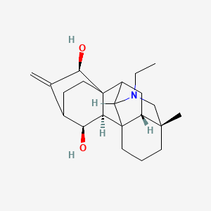 BULLATINE A structure, CAS 1354-84-3