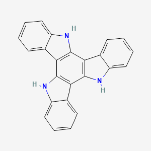 10,15-Dihydro-5H-diindolo[3,2-a:3',2'-c]carbazole structure, CAS 109005-10-9