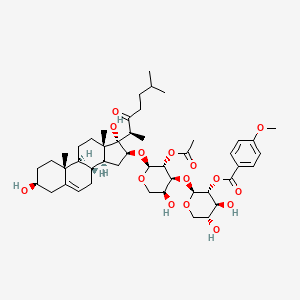 OSW-1 structure, CAS 145075-81-6