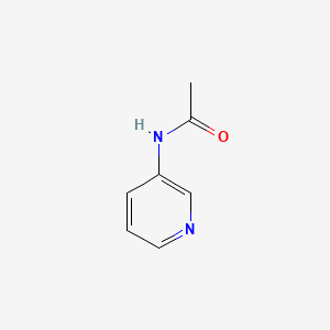 3-ACETAMIDOPYRIDINE structure, CAS 5867-45-8