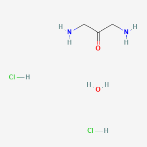 1 3-DIAMINOACETONE DIHYDROCHLORIDE structure, CAS 207226-24-2
