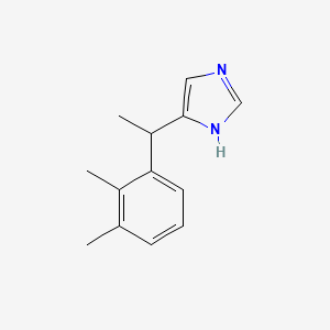 Medetomidine structure, CAS 86347-14-0