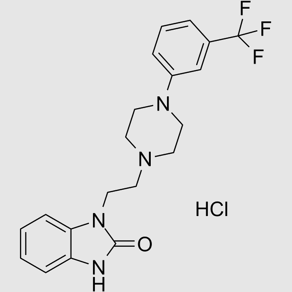 Flibanserin hydrochloride structure, CAS 147359-76-0