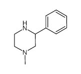 1-Methyl-3-Phenylpiperazine structure, CAS 19509-11-6