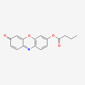 RESORUFIN BUTYRATE structure, CAS 15585-42-9