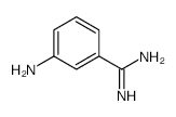3-AMINOBENZAMIDINE structure, CAS 3459-66-3