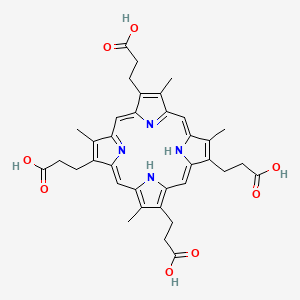 COPROPORPHYRIN III DIHYDROCHLORIDE structure, CAS 14643-66-4