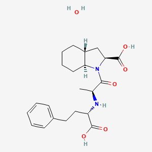 Trandolaprilat Hydrate structure, CAS 951393-55-8