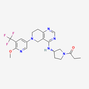 leniolisib(CDZ 173) structure, CAS 1354690-24-6