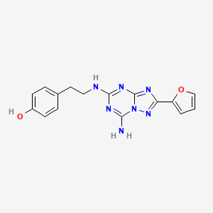 ZM241385 structure, CAS 139180-30-6