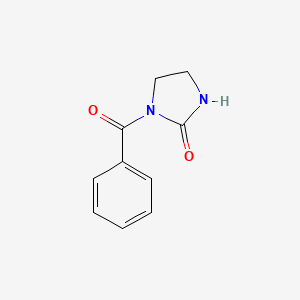 1-Benzoyl-2-Imidazolidinone structure, CAS 27034-77-1