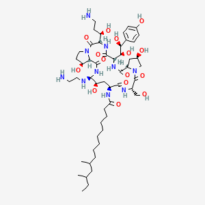 Caspofungin IMpurity A structure, CAS 1202167-57-4