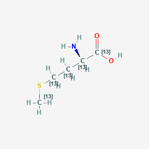 L-Methionine-13C5 structure, CAS 202326-57-6