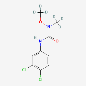 3-(3,4-dichlorophenyl)-1-(trideuteriomethoxy)-1-(trideuteriomethyl)urea structure, CAS 1219804-76-8