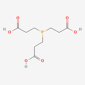 tris(2-carboxyethyl)phosphine structure, CAS 5961-85-3