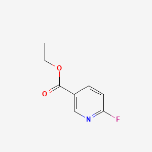 Ethyl 6-fluoronicotinate structure, CAS 116241-59-9