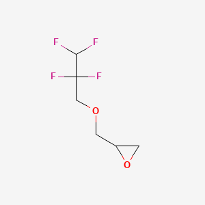 2-((2,2,3,3-Tetrafluoropropoxy)methyl)oxirane structure, CAS 19932-26-4