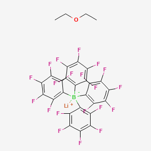 Lithium tetrakis(pentafluorophenyl)borate’s etherate structure, CAS 371162-53-7
