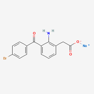 Bromfenac sodium structure, CAS 91714-93-1