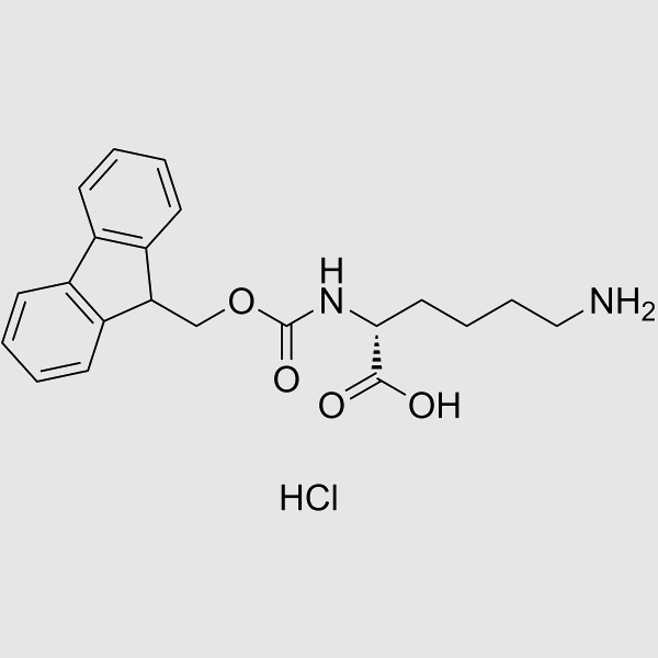 FMOC-D-LYS-OH HCL structure, CAS 201002-47-3