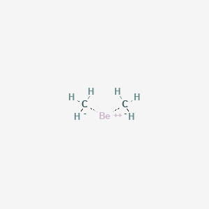 Dimethylberyllium structure, CAS 506-63-8