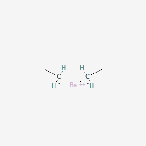 diethylberyllium structure, CAS 542-63-2