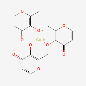 GalliuM Maltolate structure, CAS 108560-70-9