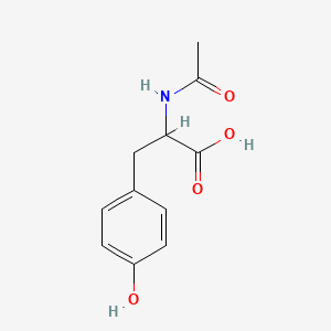N-Acetyl-DL-Tyrosine structure, CAS 2901-77-1