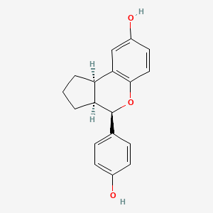 Erteberel (LY500307) structure, CAS 533884-09-2