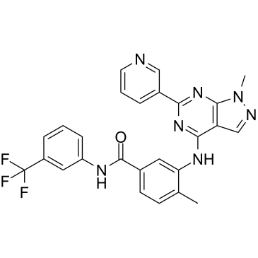 NVP-BHG712 structure, CAS 940310-85-0