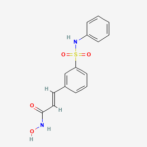 Belinostat (PXD101) structure, CAS 414864-00-9