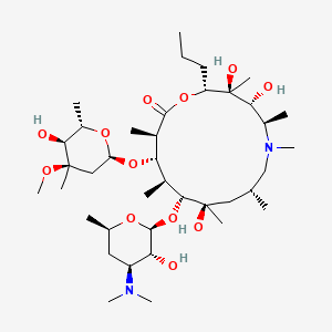 2-Desethyl-2-propylazithromycin structure, CAS 763924-54-5