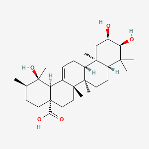 euscaphic acid structure, CAS 53155-25-2