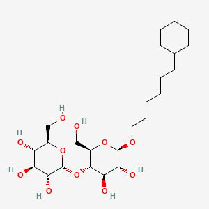 6-CYCLOHEXYLHEXYL-BETA-D-MALTOSIDE structure, CAS 228579-27-9