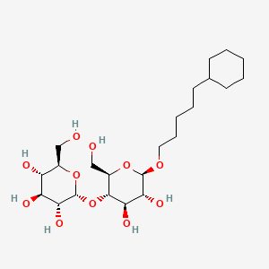 5-CYCLOHEXYLPENTYL--D-MALTOSIDE 30 structure, CAS 250692-65-0