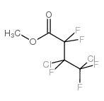 METHYL 3,4-DICHLOROPENTAFLUOROBUTYRATE structure, CAS 1480-82-6