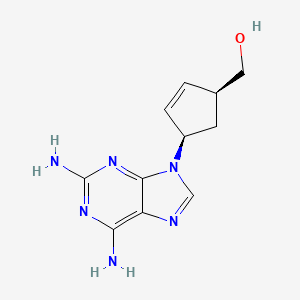 6-aminocarbovir structure, CAS 124752-25-6