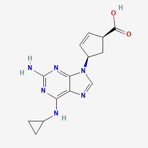 Abacavir Carboxylate structure, CAS 384380-52-3