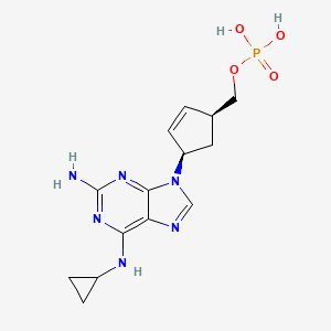 Abacavir 5’-Phosphate structure, CAS 136470-77-4