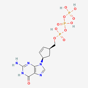 carbovir triphosphate structure, CAS 121864-74-2