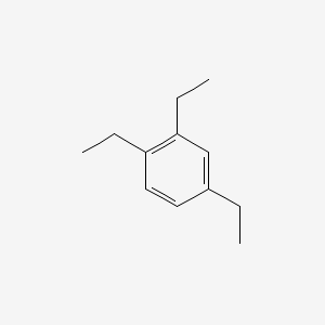 1,2,4-TRIETHYLBENZENE structure, CAS 877-44-1